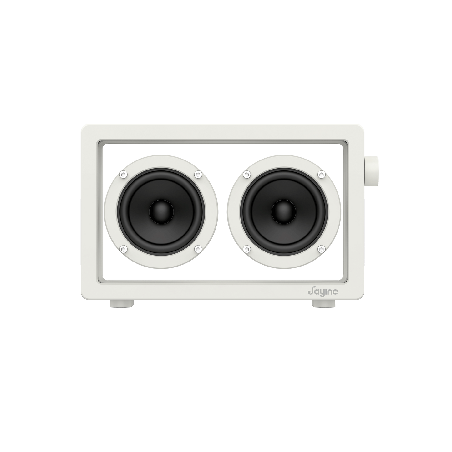 Jayine Cassette Mini  Wireless Portable Speaker-White