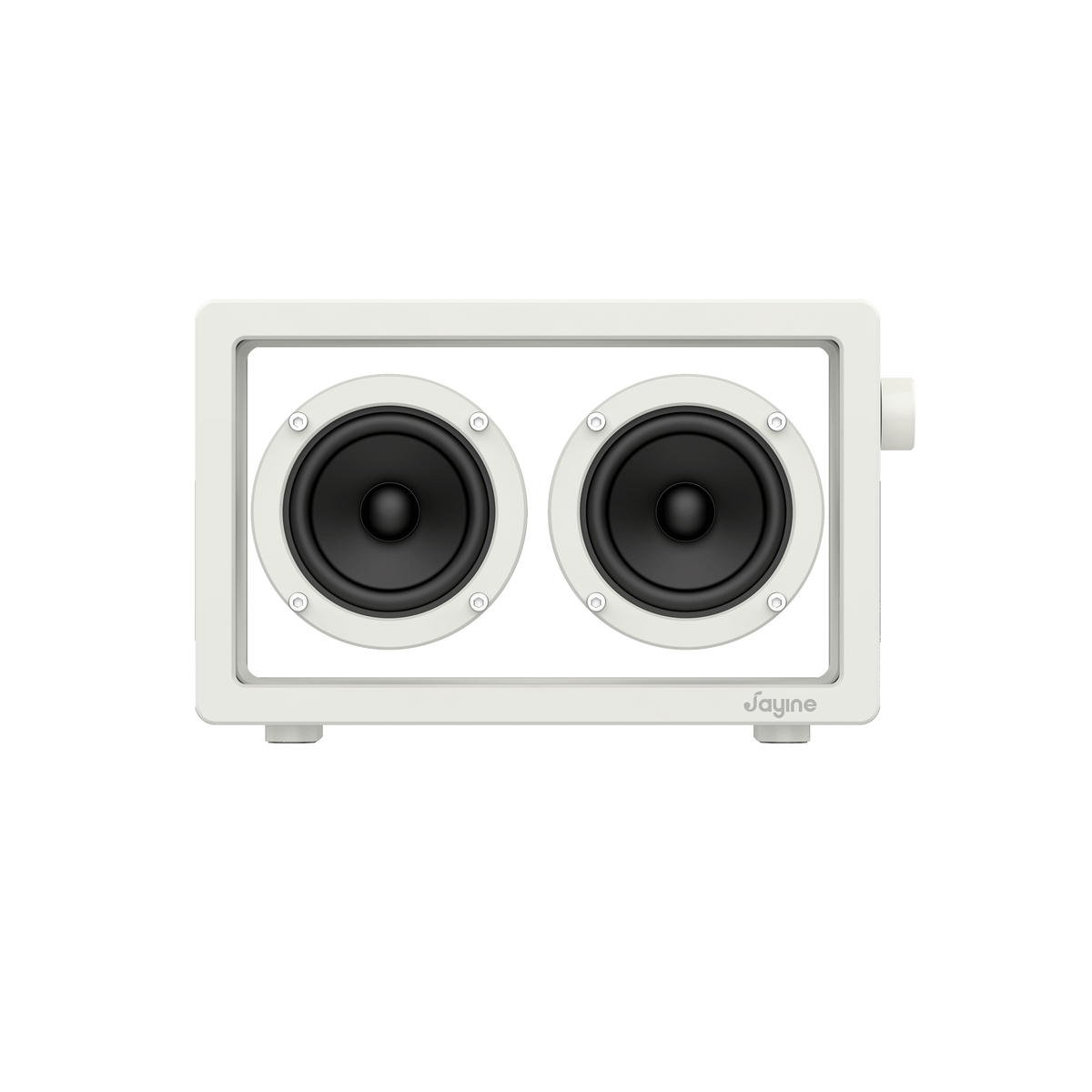 Mini Bluetooth Speaker Jayine Cassette Mini White Portable